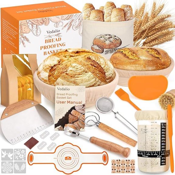 Sourdough Bread Baking Supplies and Starter Kit