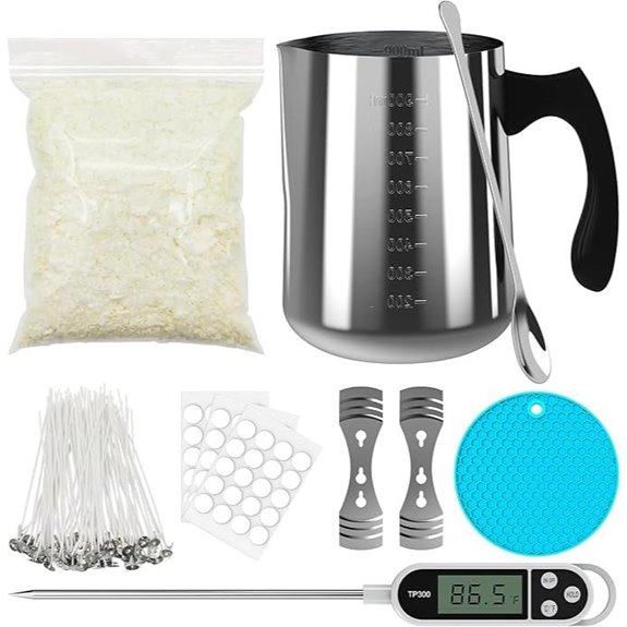 Ohcans Candle Making Kit with Soy Wax and Supplies