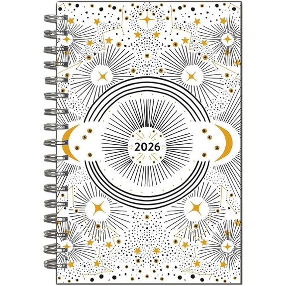 Celestial Dreams 2026 Planner Starry Night & Lunar Theme