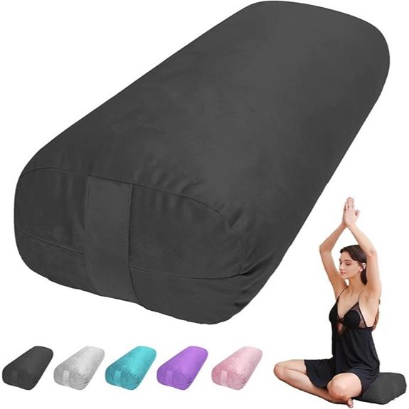 Yoga Bolster Pillow for Restorative & Yin Yoga