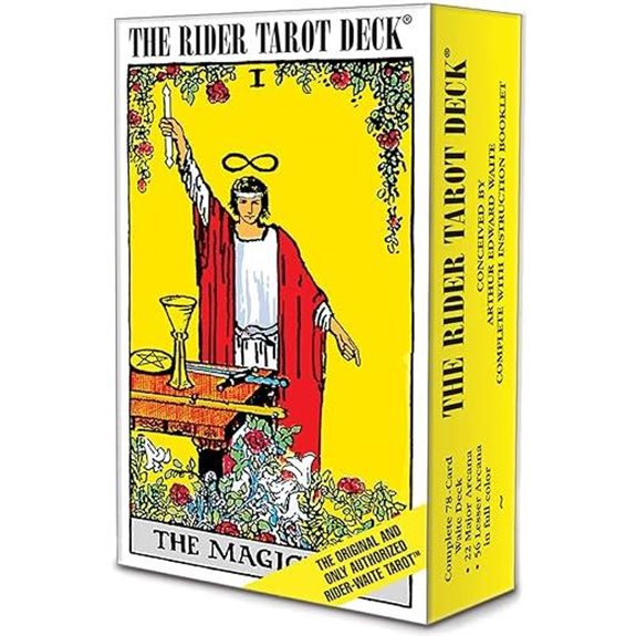 The Rider Tarot Deck with Instruction Booklet