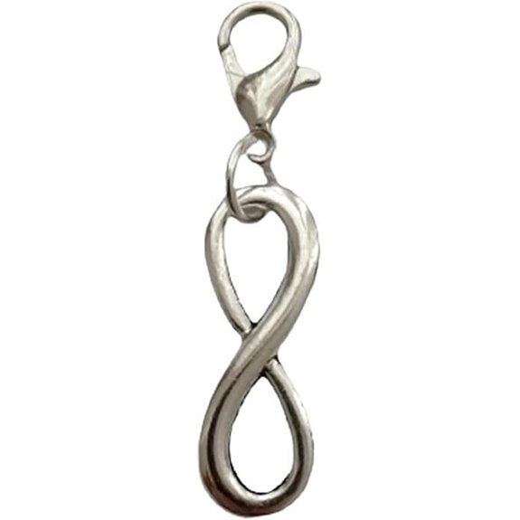 3pcs Infinity Clip-On Charm Zipper Pulls