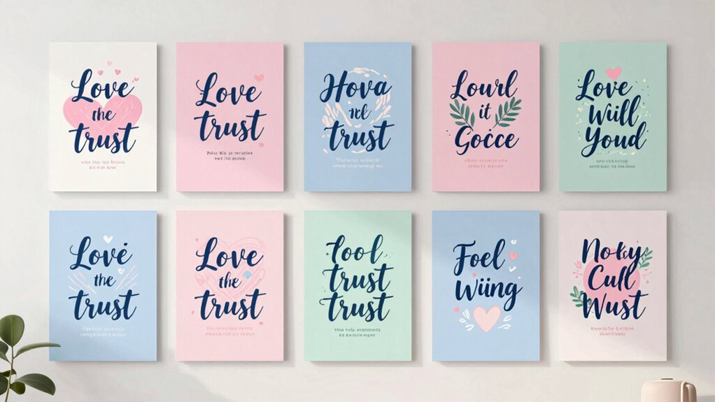 top 9 romantic affirmation posters