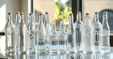 top crystal water bottles
