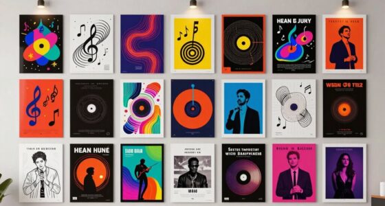 top custom song posters