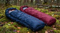 top double camping sleeping bags