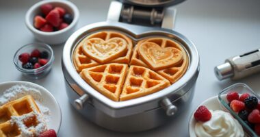 top heart waffle makers