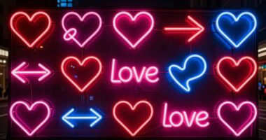 top neon love sign trends