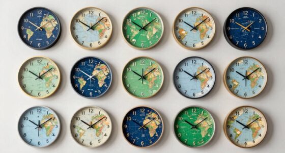 top personalized map clocks