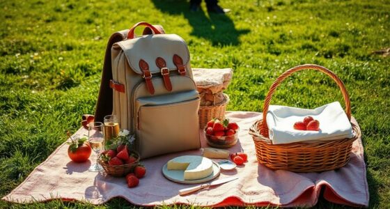 top romantic picnic backpack sets