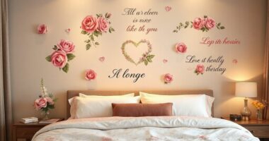 top romantic wall decal choices