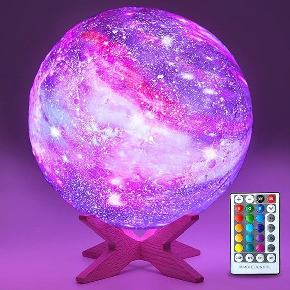 Moon Lamp with Touch Control and 16 Colors
