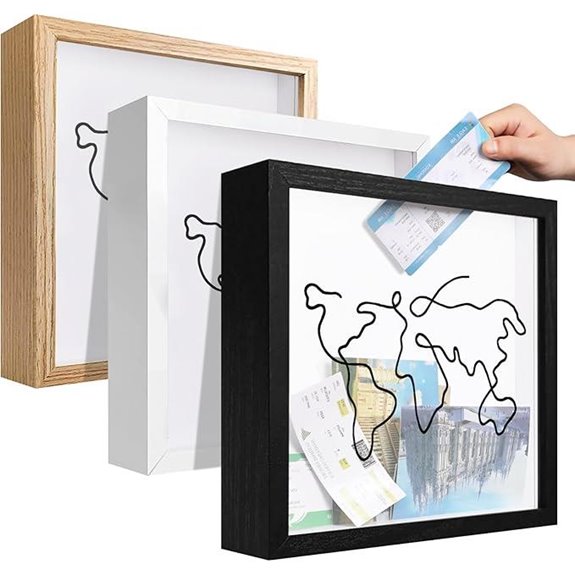 Travel Shadow Keepsake Memory Box for Travelers