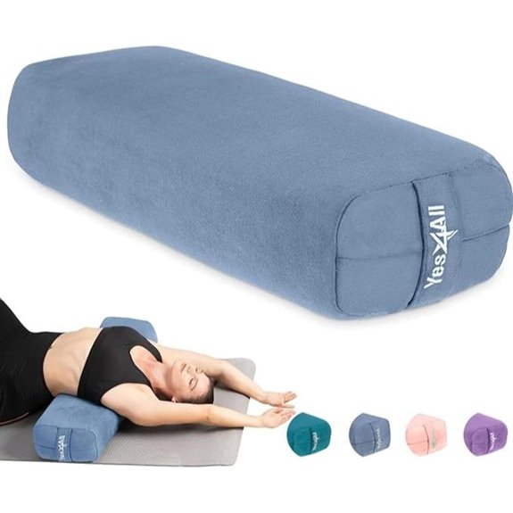 Yes4All Triple-Layer Yoga Bolster for Restorative Yoga