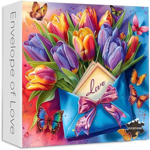 Pickforu 1000 Piece Tulip Puzzle for Adults