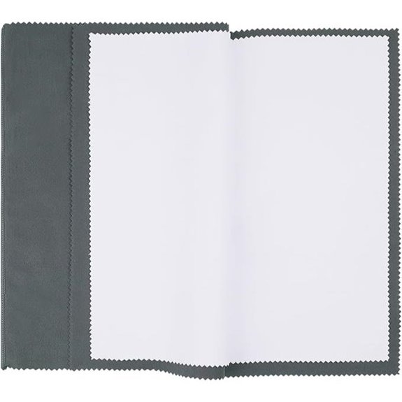 2 Pack X-Large Silver Jewelry Polishing Cloths