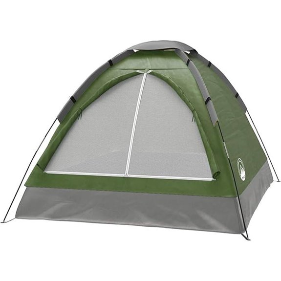 Wakeman 2-Person Camping Tent with Rain Fly