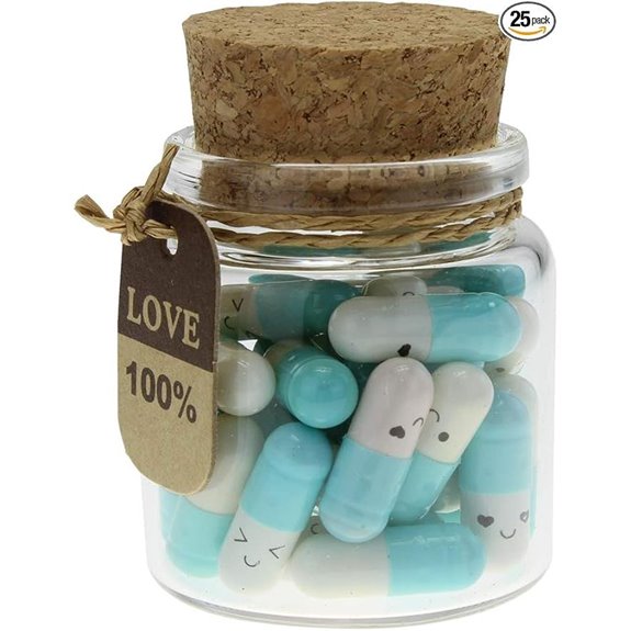 Infmetry Valentines Day Capsule Notes for Couples (25pcs)