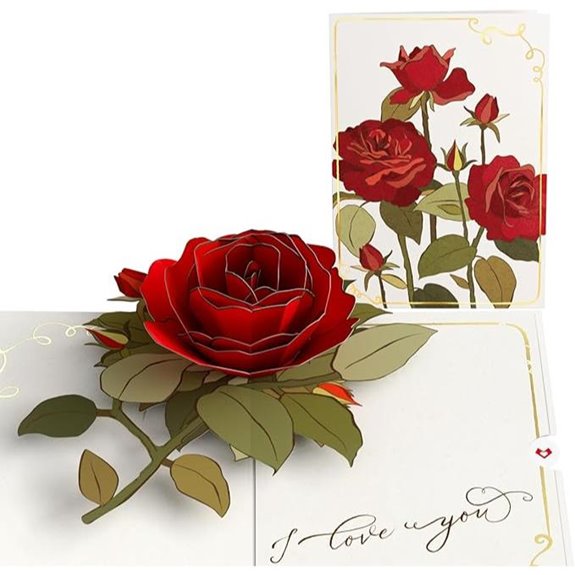 Lovepop Valentine's Day 3D Romantic Pop-Up Card