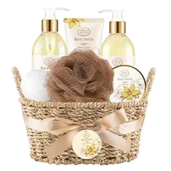 Bath & Body Warm Vanilla Spa Gift Set