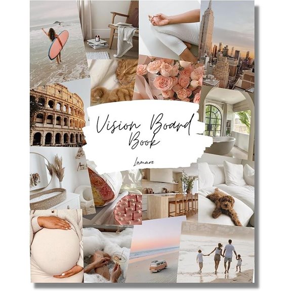 Lamare Vision Board Book with Images & Quotes