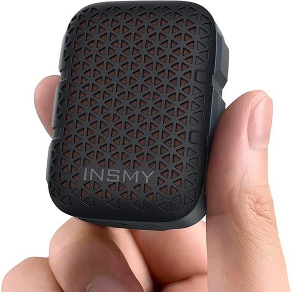 INSMY Waterproof Clip-On Bluetooth Portable Speaker