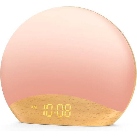 HOUSBAY White Noise Machine & Sunrise Alarm Clock