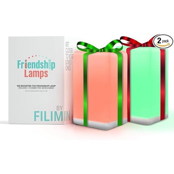 Friendship Lamp by Filimin – Wi-Fi Touch Light Set of 2
