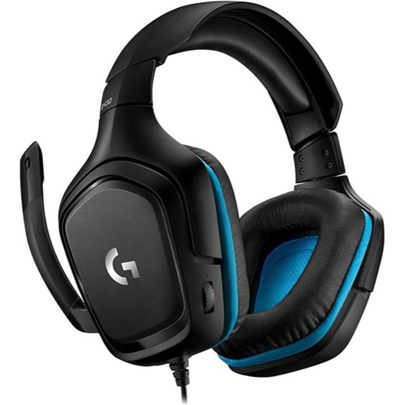 Logitech G432 Wired Gaming Headset with 7.1 Surround