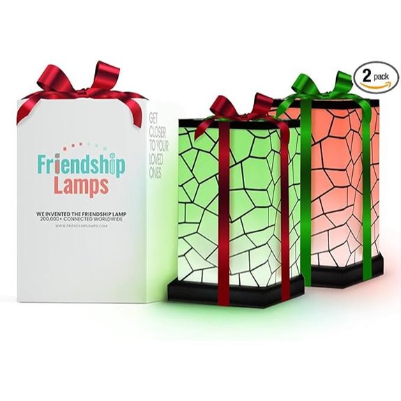 Friendship Lamp® Set of 2 Wi-Fi Touch Lamps