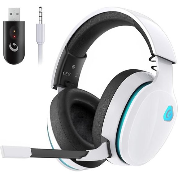 Gtheos Wireless Gaming Headset for PS5 PS4 PC