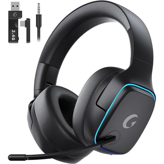 Wireless Gaming Headset for PS5 PS4 PC Switch