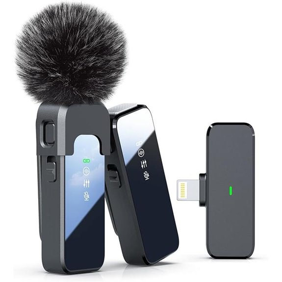 Rythflo Wireless Lavalier Microphone for iPhone
