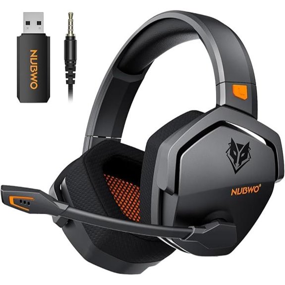 NUBWO Wireless Gaming Headset for PS5 PC All Devices