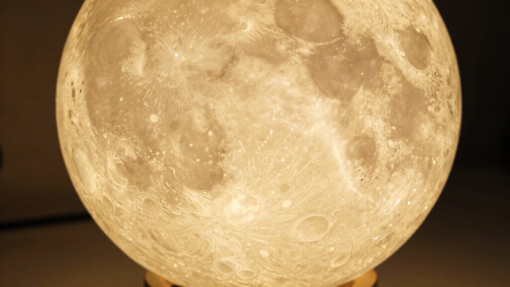 celestial glow textured realism