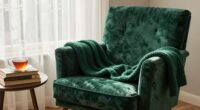 comfortable cozy reading nook