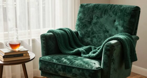 comfortable cozy reading nook