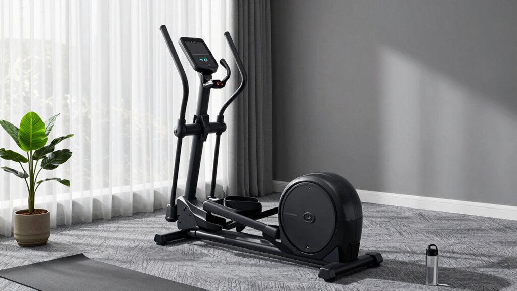 compact space saving elliptical
