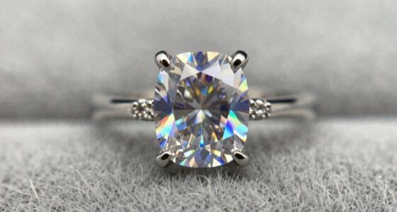 comparison of moissanite rings