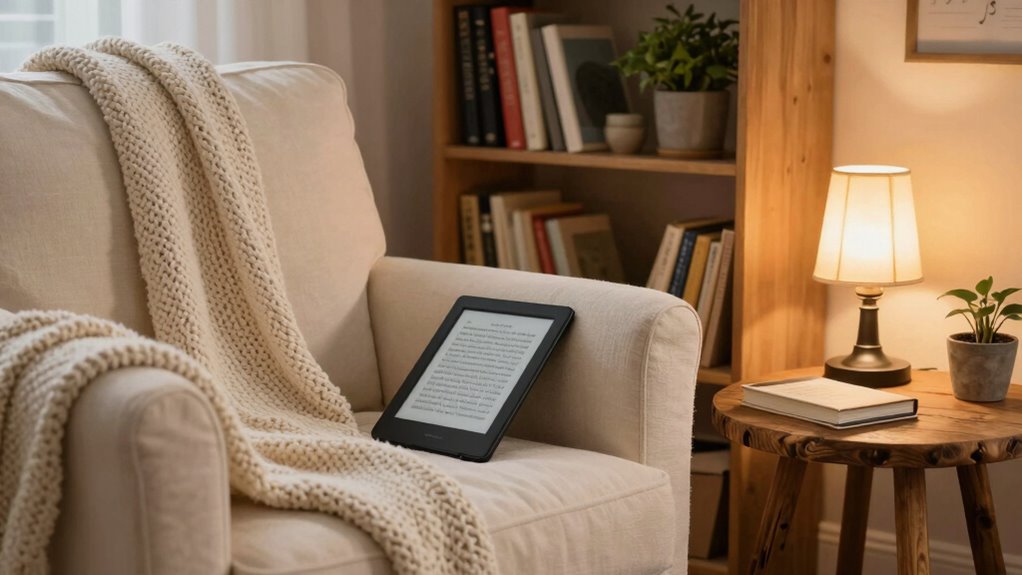 create cozy reading environment