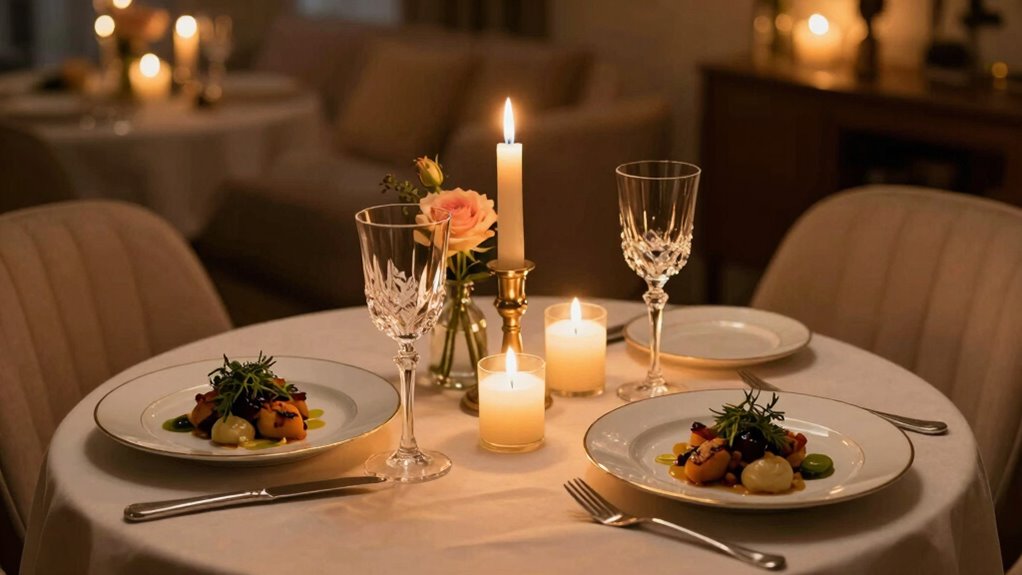 create intimate dining experiences