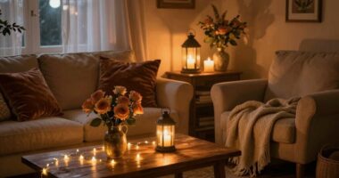 create romantic home atmosphere