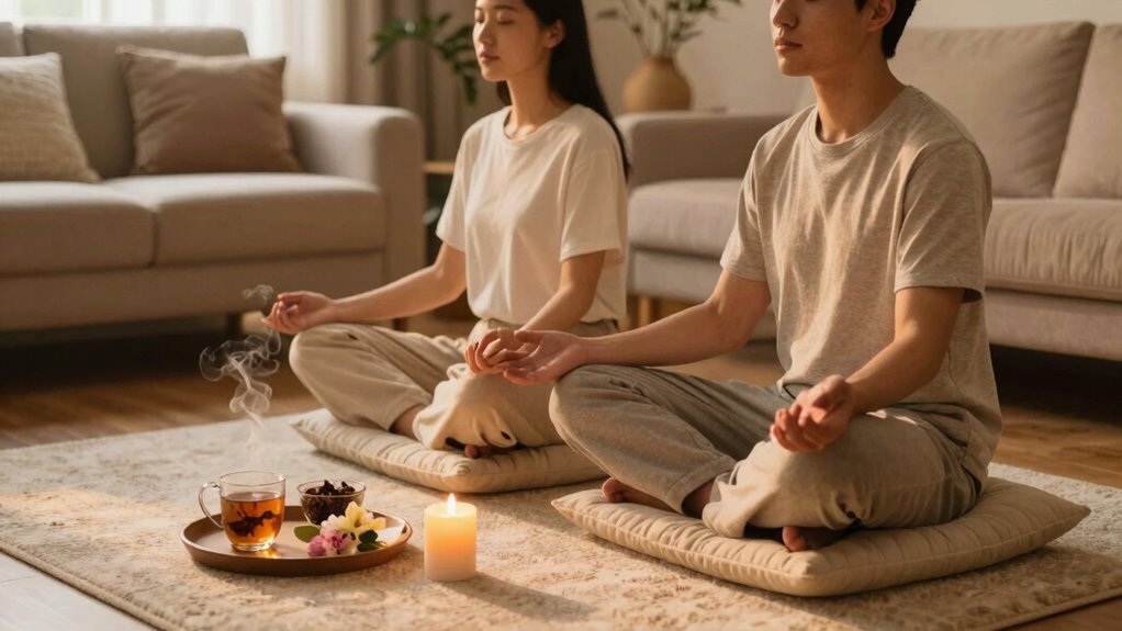 creating calming shared routines
