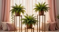 elegant romantic plant display