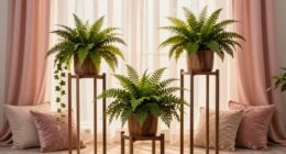 elegant romantic plant display