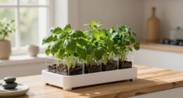 hydroponic herb garden