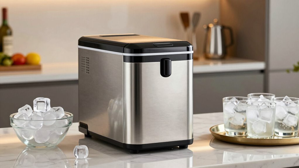 ice maker for entertaining