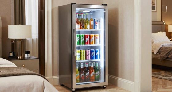 ideal bedroom beverage storage