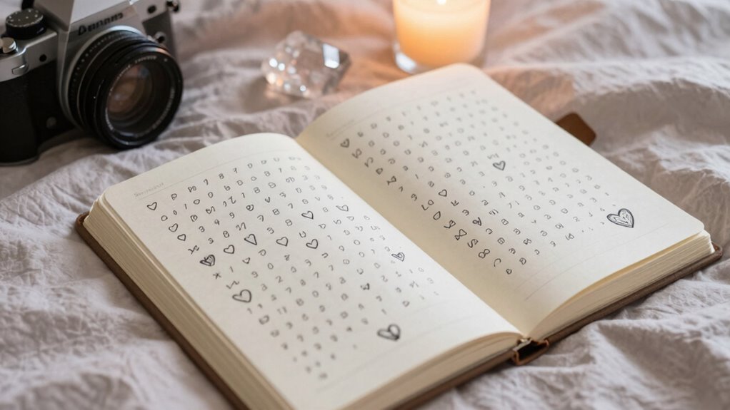 journaling love number patterns