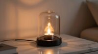 luxurious candle warmer lamp